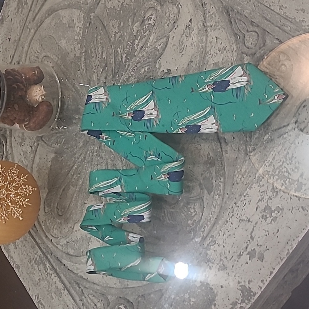 ROBERT TALBOTT MEN'S HAND SEWN NECKTIE VINTAGE MADE IN US